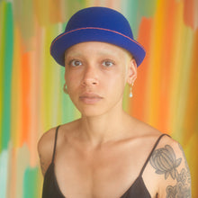 Load image into Gallery viewer, DELHI COBALT BLUE EMBROIDERED - Trinidad Cuesta