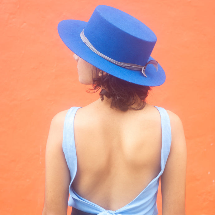 AGNES COBALT BLUE - Trinidad Cuesta